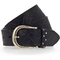 B.belt Ledergürtel in schwarz für Damen, Größe: 80. BB0912L10