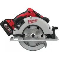 Milwaukee M18BLCS66-502X Bürstenlose Akku-Handkreissäge 66 mm 18 Volt 5.0 Ah Li-ion