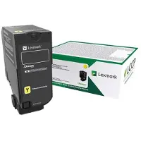 Lexmark - Gelb - original - Tonerpatrone - für CS827de, CX827de