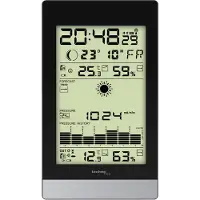 Technoline Ws 9050 Weather Station Schwarz One Size / EU Plug