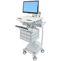 Ergotron Wagen für LCD-Display / Tastatur / Maus / CPU / Notebook / Kamera / Scanner (off