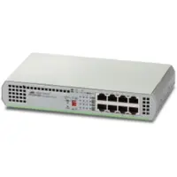 Allied Telesis AT-GS910/8E-50, Unmanaged, Gigabit Ethernet (10/100/1000)