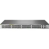 HP OfficeConnect 1850 48G 4XGT PoE+ 370W, Managed, L2, Gigabit Ethernet (10/100/1000), Power over Ethernet (PoE), Rack-Einbau, 1U