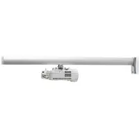 SMS Wandhalterung Short Throw V mit Säule 1450mm Aluminium/Weiß
