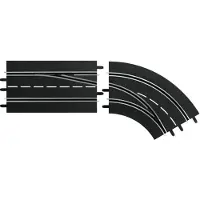 Carrera Lane Change Curve right, out to in