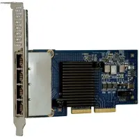 Lenovo I350-T4 ML2, Eingebaut, Verkabelt, PCI Express, Ethernet, 1000 Mbit/s, Aluminium, Schwarz, Blau
