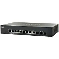 Cisco Small Business SF302-08PP-K9-EU, Managed, L3, Fast Ethernet (10/100), Power over Ethernet (PoE), Rack-Einbau, 1U