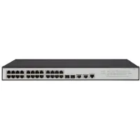 HP Enterprise 1950-24G-2SFP+-2XGT Switch L3 verwaltet 24 x 10/100/1000 + 2 x Gigabit SFP/10 Gigabit SFP+ +2 x 10Gb Ethernet -Rack montierbar