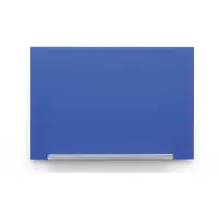 Nobo Diamond Glas magnetische Glastafel blau, 677 x 381, 677 x 381 mm, Glas, Horizontal, Fixed, Magnetisch, Anti-Kratz-Beschichtung