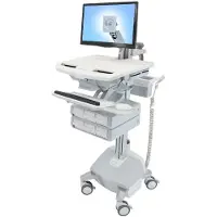 Ergotron Wagen für LCD-Display/Tastatur/Maus/CPU/Notebook/Barcodescanner (offene Architek