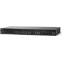 Cisco SG350XG-2F10, Managed, L3, 10G Ethernet (100/1000/10000), Rack-Einbau, 1U