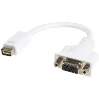 StarTech.com .com Mini DVI auf VGA Adapterkabel für Macbook und iMacs, 0,203 m, Mini-DVI, VGA (D-Sub), Männlich, Weiblich, Weiß