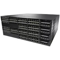 Cisco Catalyst WS-C3650-24PWS-S, Managed, L3, Gigabit Ethernet (10/100/1000), Power over Ethernet (PoE), Rack-Einbau, 1U