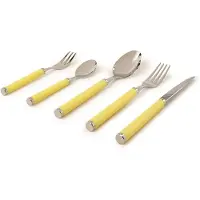 Villeroy & Boch Besteckset 30-tlg. Play! | Gelb : Gelb Farbe: Gelb