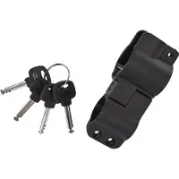 Masterlock Bügelschloss 8195 blau mit halter 13 x 210 x 110 mm