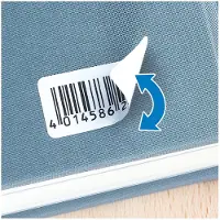 Herma Qualitäts-Etiketten Nr. 4211, selbstklebend, ablösbar, bedruckbar, weiß, 2800 Stück auf 25 Blatt