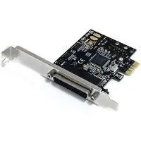 StarTech.com .com 2S1P PCI Express Schnittstellenkarte - PCIe Seriell / Parallel Karte mit Breakout Kabel, PCIe, Parallel, Seriell, Niedriges Profil, RS-232, Schwarz, Silber, CE, FCC, REACH