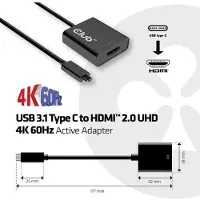 Club 3D Cac2504 Usb-c Auf Hdmi Adapter
