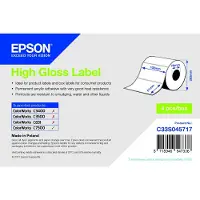 Epson High Gloss Label - Die-cut Roll: 102mm x 51mm, 2310 labels, Weiß, Acryl, Dauerhaft, Glanz, Epson ColorWorks C7500G ColorWorks CW-C6500 ColorWorks CW-C6000Pe ColorWorks CW-C6000Ae..., 10,2 cm