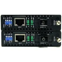 StarTech.com 10/100 Mbit/s Ethernet LWL / Glasfaser Single Mode WDM Medienkonverter Kit SC 20 km - 100Base-FX