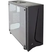 Corsair Carbide SPEC-05, Midi Tower, PC, Schwarz, ATX, micro ATX, Mini-ITX, Acryl, Stahl, Rot
