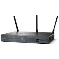 Cisco 891F, Wi-Fi 4 (802.11n), Dual-Band (2,4 GHz/5 GHz), Ethernet/LAN, Schwarz, Tabletop-Router