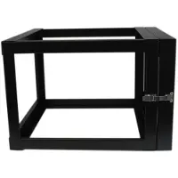 StarTech.com .COM 6HE 22-Zoll offenes Server-Rack für Wandbefestigung, mit Scharnier