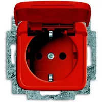 Busch-Jaeger SCHUKO Steckdosen-Einsatz mit 2CKA002013A5308