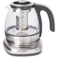 Sage STM500CLR4EEU1, Grau, Durchscheinend, Edelstahl, Glas, 1 l, 4 Tassen, Tasten