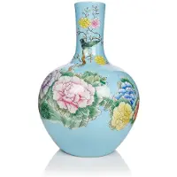 Pols Potten Vase Ball Body Light Blue