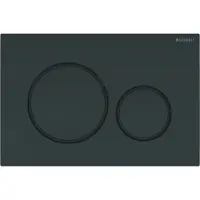 Geberit Sigma20 betjen flush plade - 246x164x12mm dybsort RAL 95