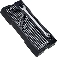 Stanley Modul Ring-Maulschlüssel-Set, 16-tlg. - STMT1-74178