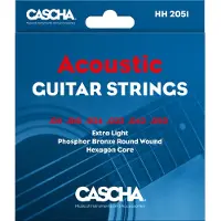 Cascha HH2051 Akustikgitarrensaiten – Phosphorbronze – .011 bis .050