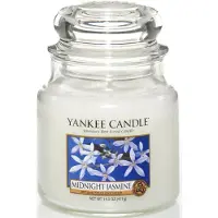 Yankee candle Duftkerze Midnight Jasmine Classic Medium Jar 411g 411 g