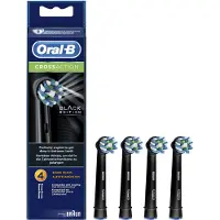 Oral-B Aufsteckbürsten CrossAction schwarz 3+1er