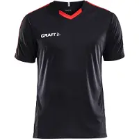 Craft Progress Contrast Trikot Kurzarm Herren - Schwarz / Rot