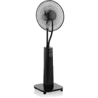 Tristar Haushaltsgeräte Tristar VE-5884 Nebel Ventilator, Haushalts-Lamellenlüfter, Schwarz, Flur, Acrylnitril-Butadien-Styrol (ABS), Kunststoff, 59,09 dB, 1 m³
