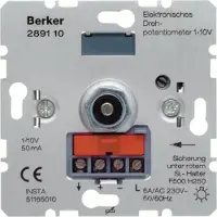 Hager Polo /B.Kwadrat Elektronisches Drehpotentiometer 230V AC 1-10V 289110