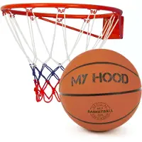 My Hood Basketballkorb- und Ballset 304001