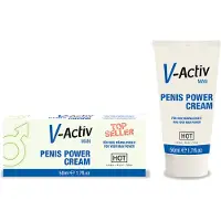 Hot V-Activ Man Penis Power Cream Creme zur Unterstützung der Erektion 50 ml