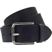 Mustang Herrengürtel mit Struktur in Schwarz-115