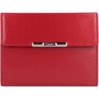 Esquire großes Damen Portemonnaie Leder rot Geldbörse kompakt mit vielen Kartenfächern (20) RFID 1228-50-11