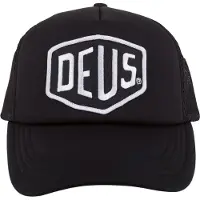 Deus Kappe Baylands Trucker Unisex Black / White