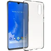 Accezz Samsung Galaxy A70 Hülle - Silikon - - Backcover/Soft Case - Transparent