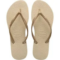 Havaianas Flip Flops Slim Sand Golden-Schuhgröße 35 - 36