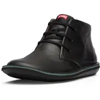 Camper für Herren. 36530-058 Beetle Lederstiefeletten schwarz (41), Wohnung, Schnürsenkel, Lässig