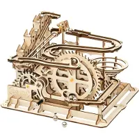 Robotime 3D-Puzzle-Kugelbahn aus Holz 233-teilig