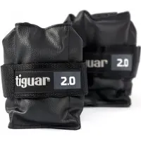 Tiguar Fuß- & Handgewichte 1,0 kg (2er-Set) Oliv Handgelenk- und Knöchelgewichte aus , langlebig, atmungsaktiv, mit Klettverschluss, ideal für Kraft- und Ausdauertraining