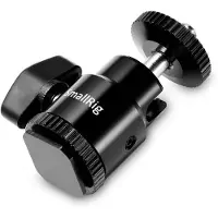 SmallRig 761 New 1/4" Camera Hot shoe mount with additional 1/4" screw