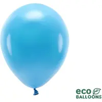 Party Deco Eco Balloons 30cm pastel, turquoise (1 pkt / 100 pc.)